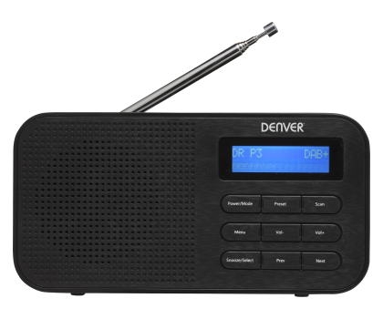 Radio i budzik Denver Kompaktowe radio DAB+/FM Denver DAB-42 czarne